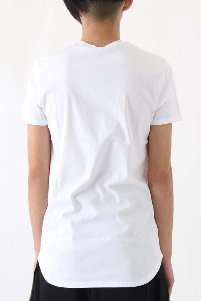 17SS 60/1 Bio Mercerization Smooth Round Tail Cut-Sew WHITE