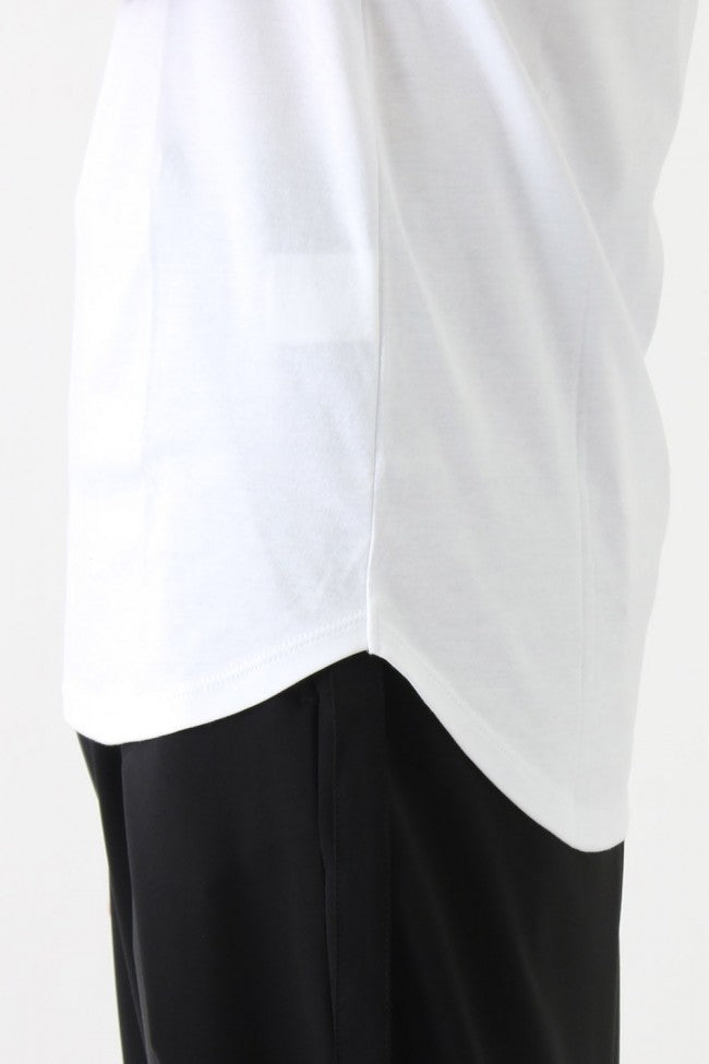 17SS 60/1 Bio Mercerization Smooth Round Tail Cut-Sew WHITE