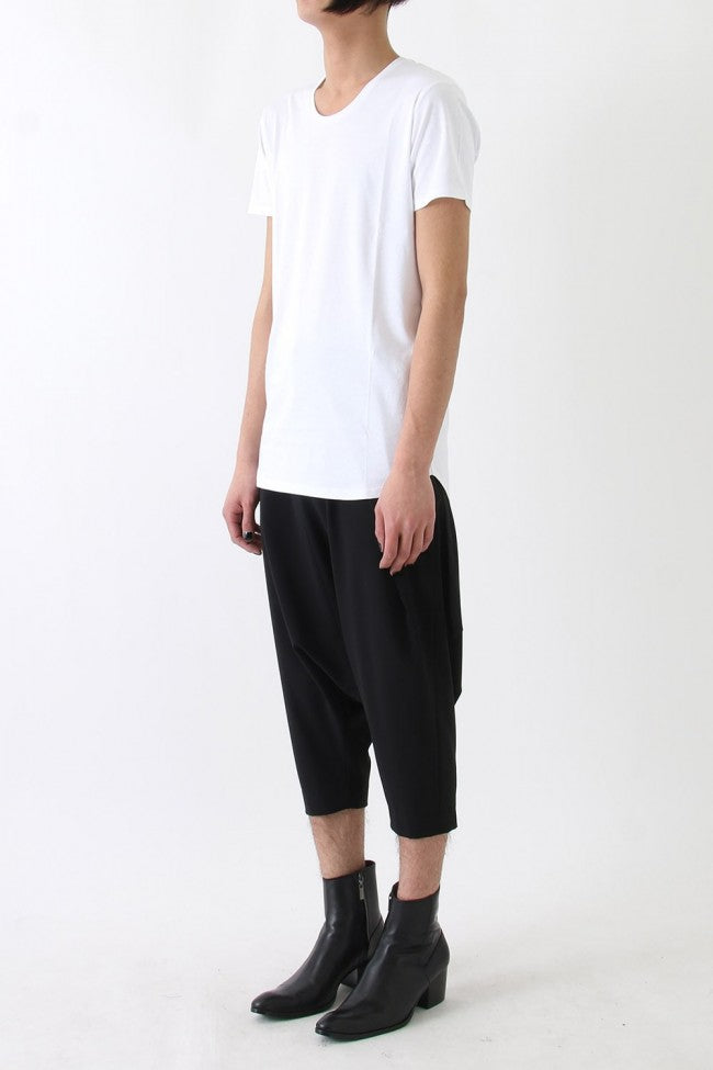 17SS 60/1 Bio Mercerization Smooth Round Tail Cut-Sew WHITE