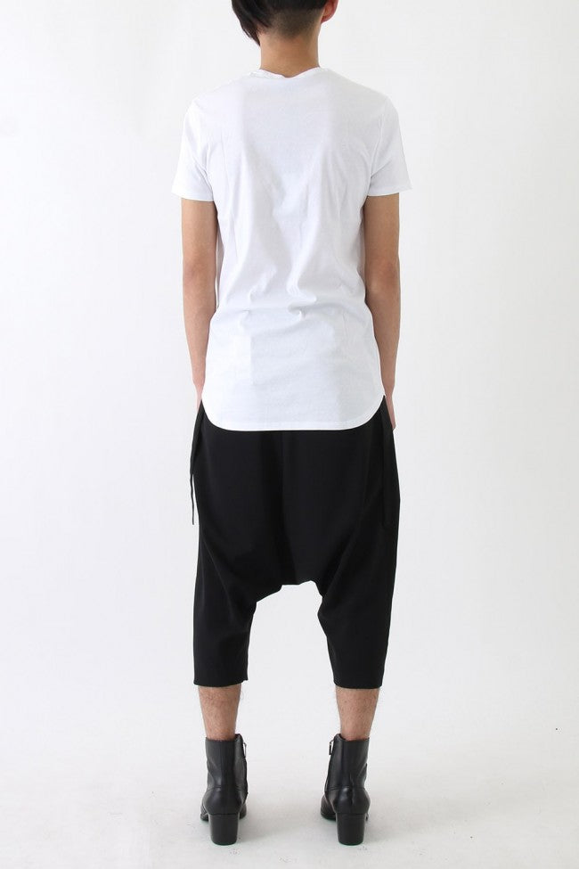 17SS 60/1 Bio Mercerization Smooth Round Tail Cut-Sew WHITE