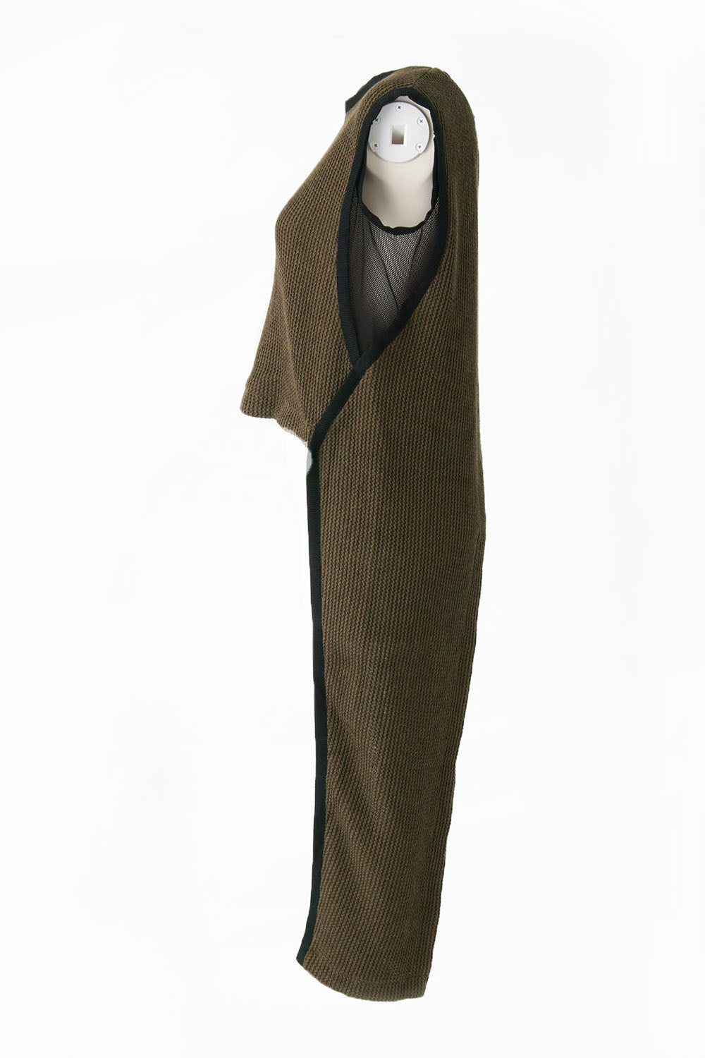 SLIT LONG VEST - SATOKO OZAWA