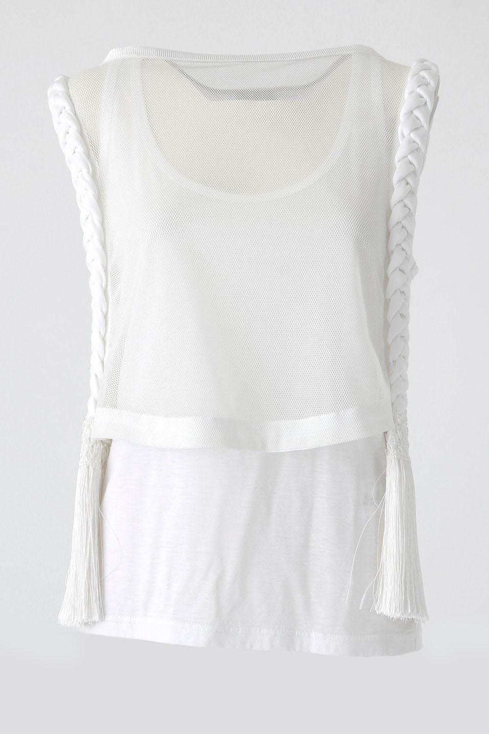 Braid LAYERED TANKTOP - SATOKO OZAWA