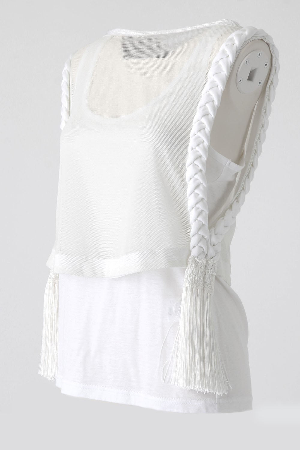 Braid LAYERED TANKTOP - SATOKO OZAWA