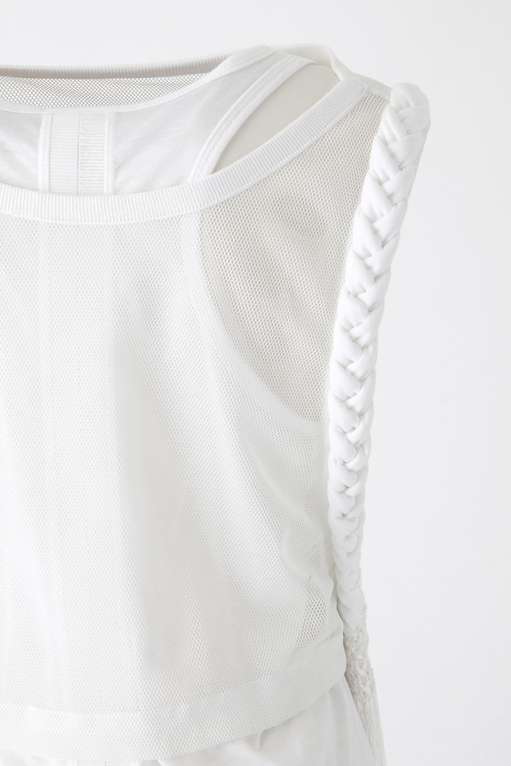 Braid LAYERED TANKTOP - SATOKO OZAWA