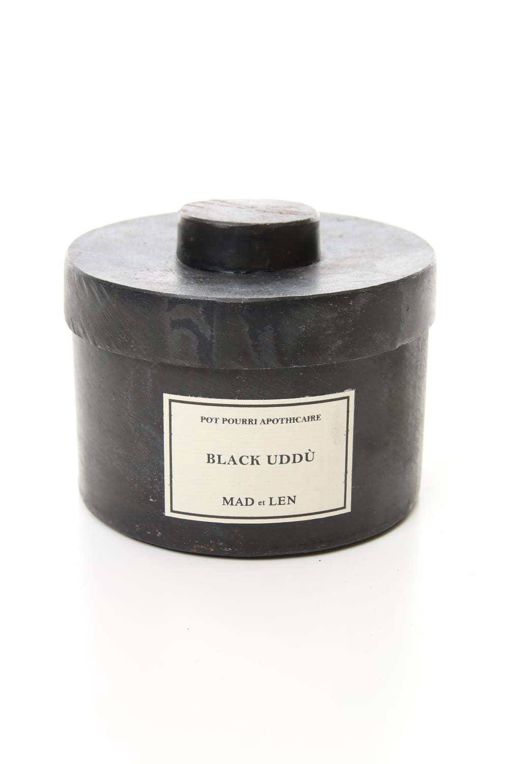 Black Uddu Pot Pourri Lava Rock Petit