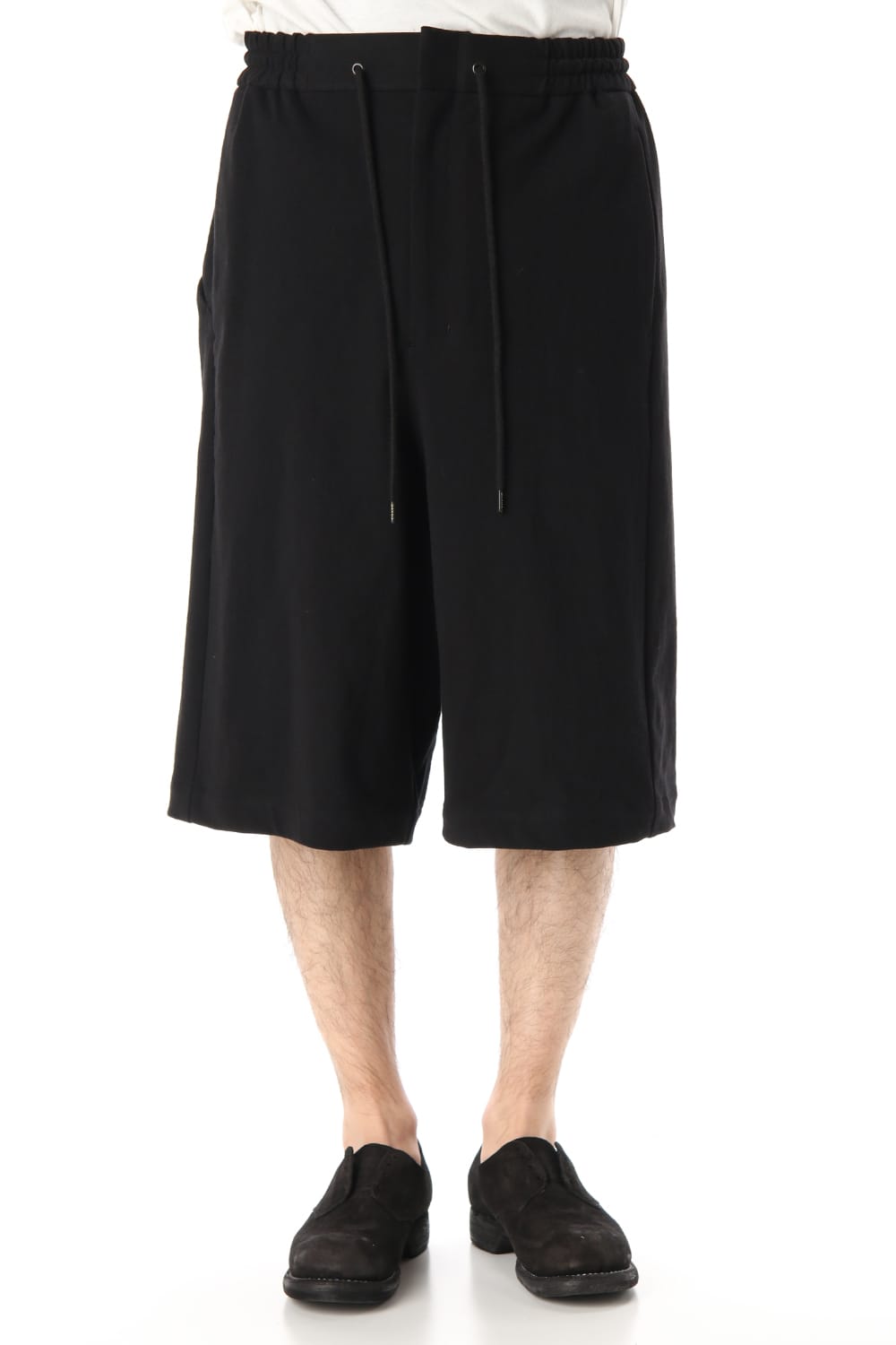 Half pants Cotton jersey Black