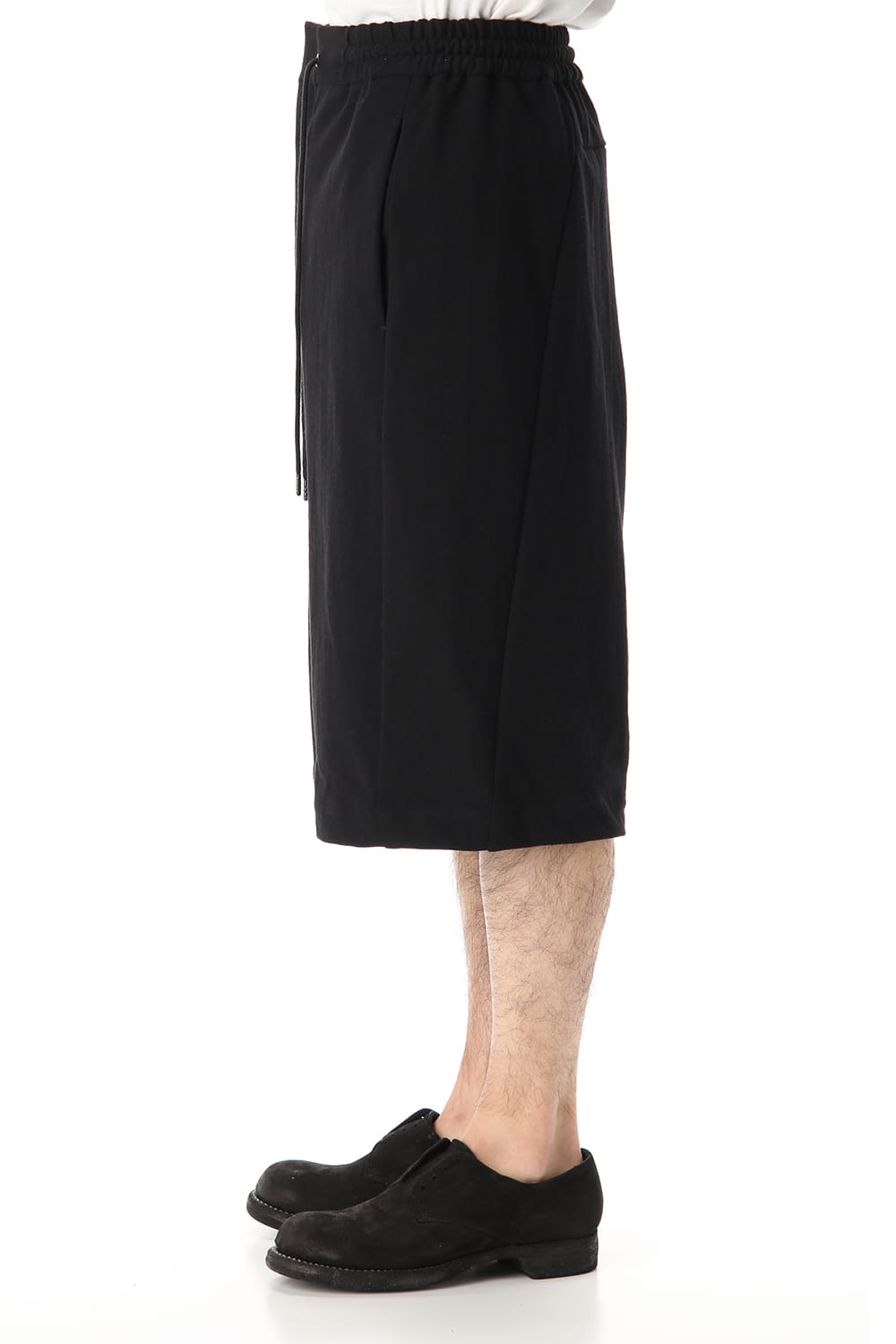 Half pants Cotton jersey Black