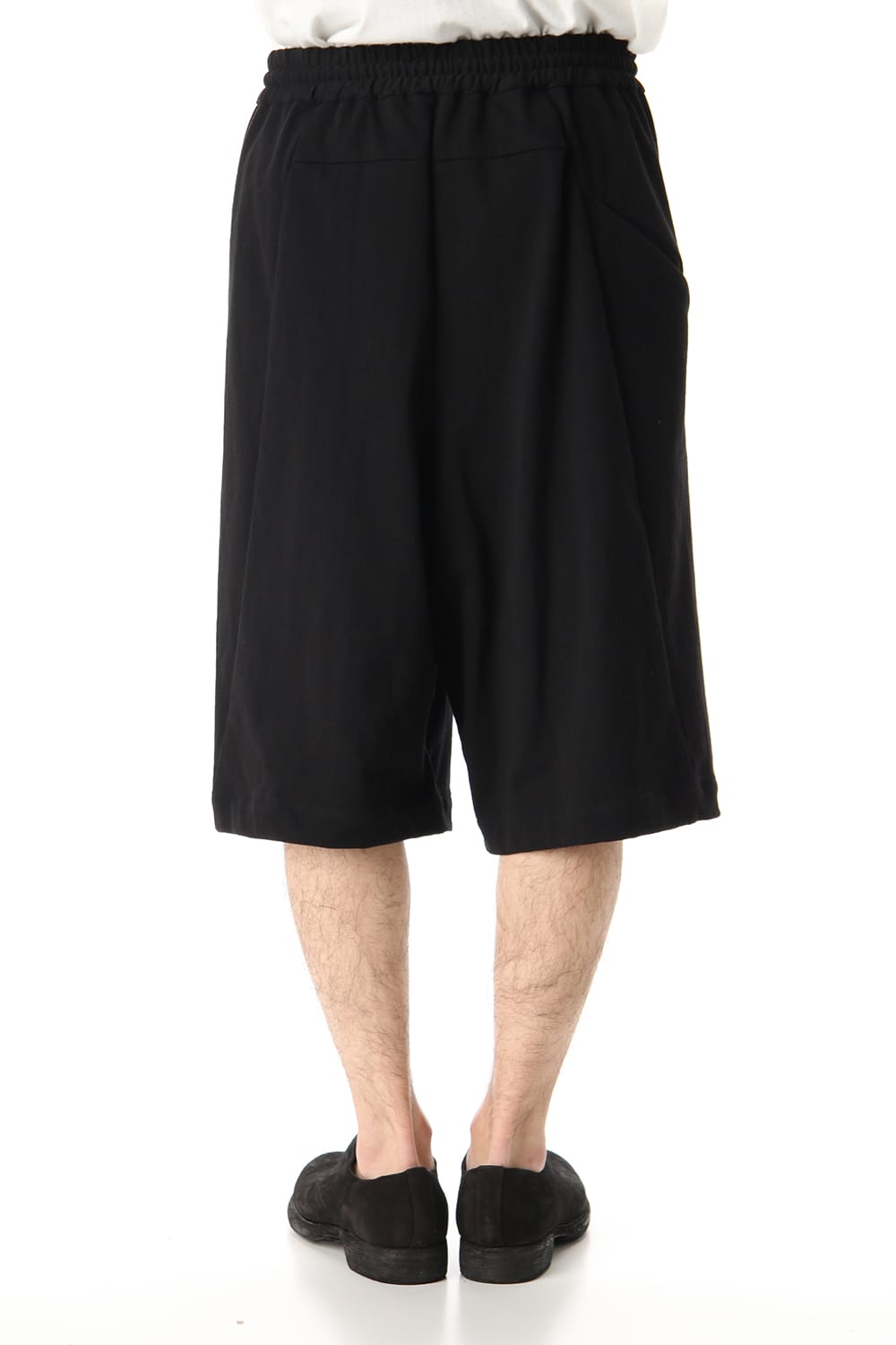 Half pants Cotton jersey Black