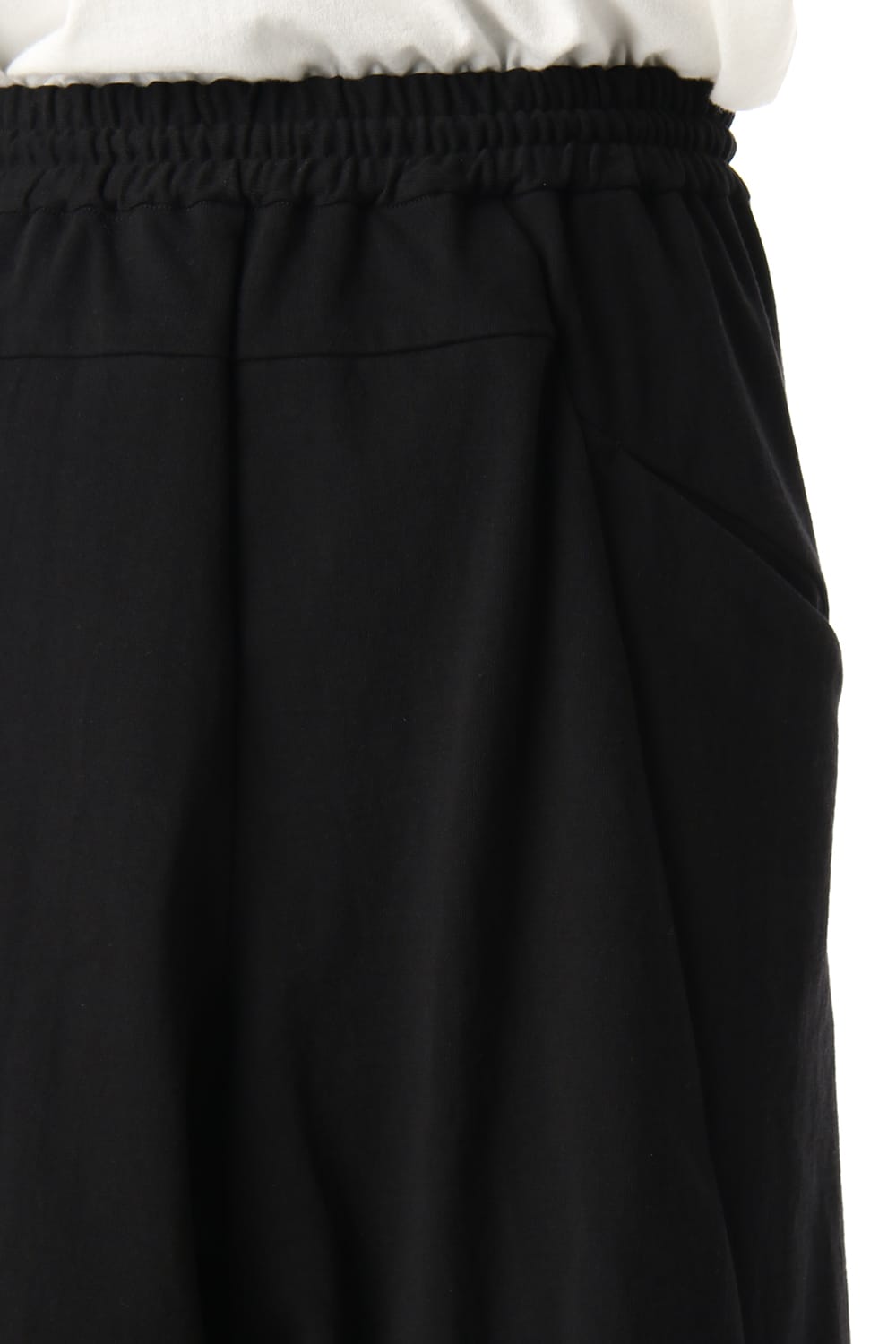 Half pants Cotton jersey Black