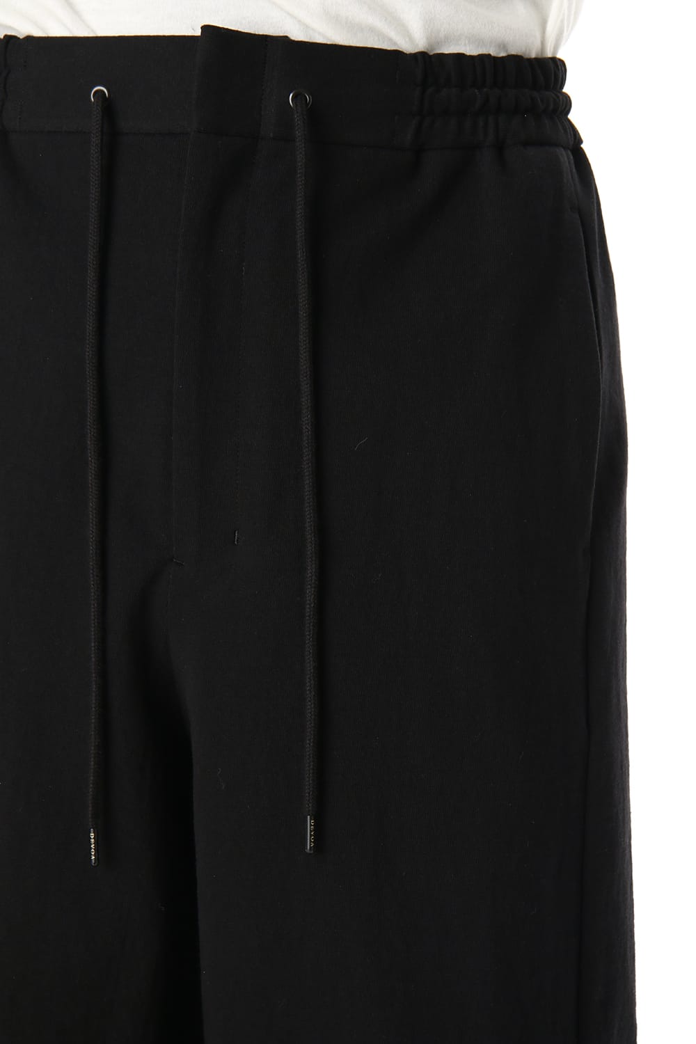 Half pants Cotton jersey Black