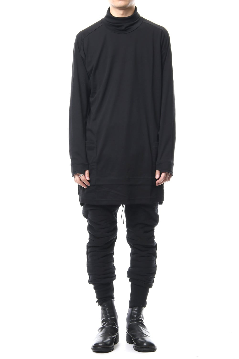 Heavy Pile Boa Pants Black