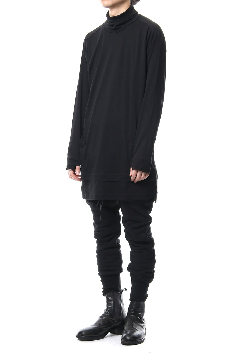Heavy Pile Boa Pants Black