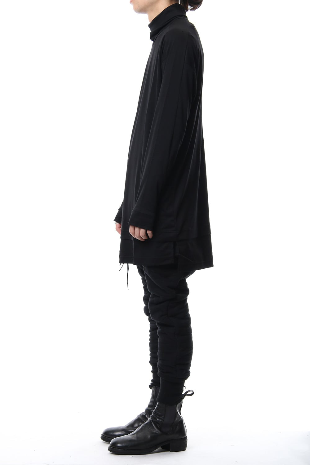 Heavy Pile Boa Pants Black