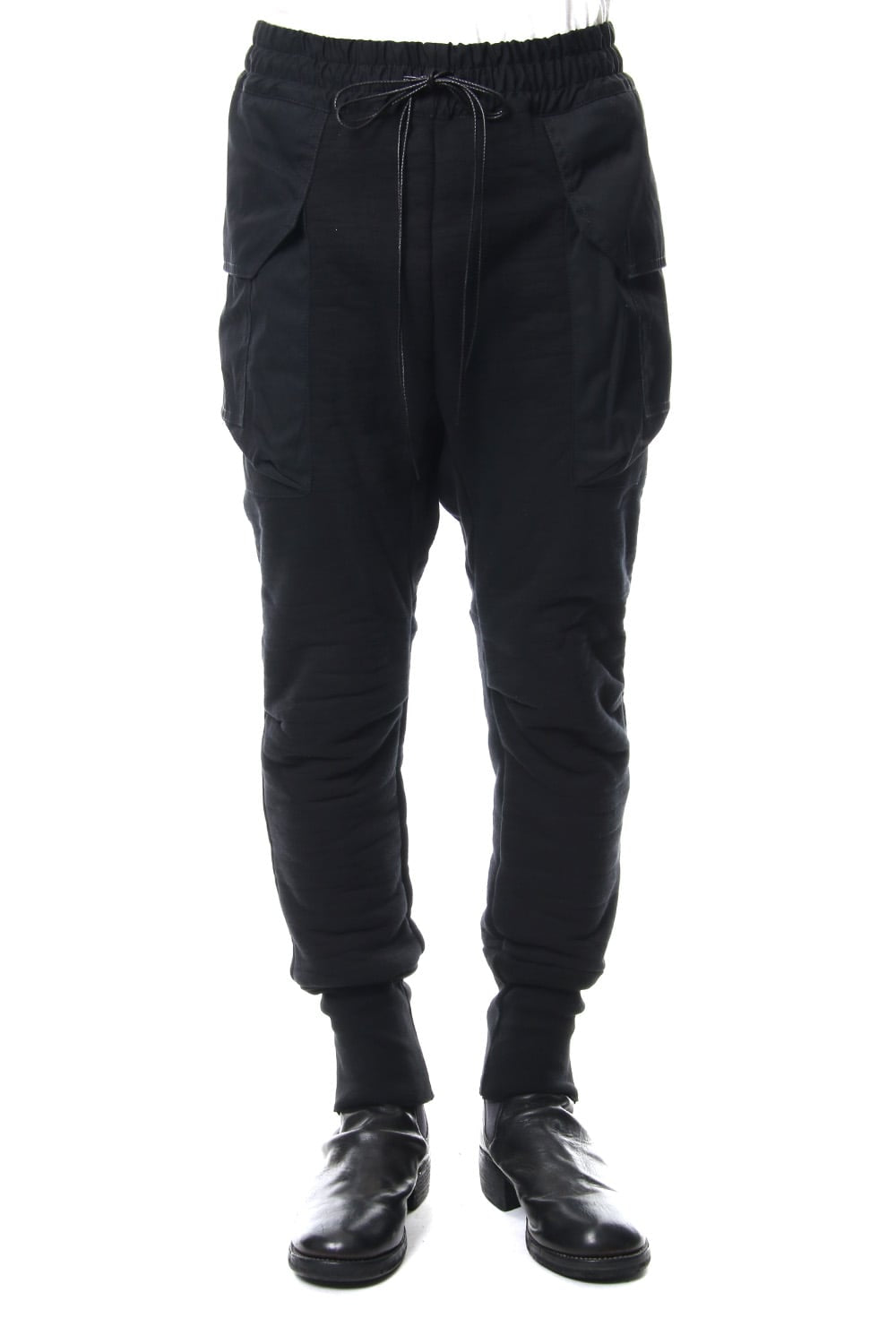 Heavy Pile Boa Pants Black