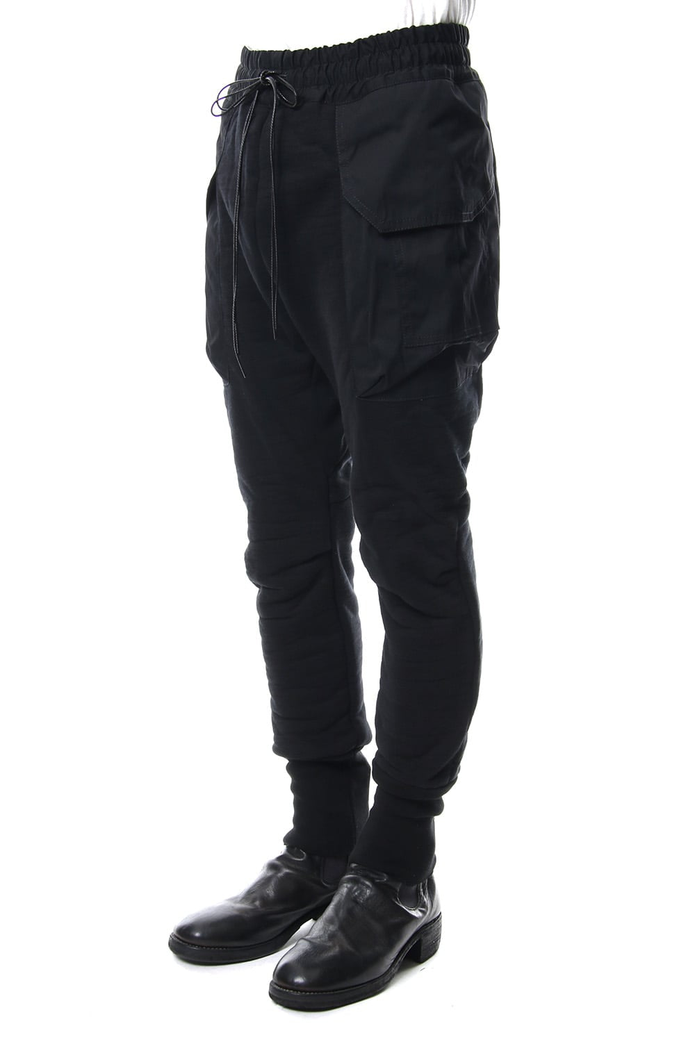 Heavy Pile Boa Pants Black