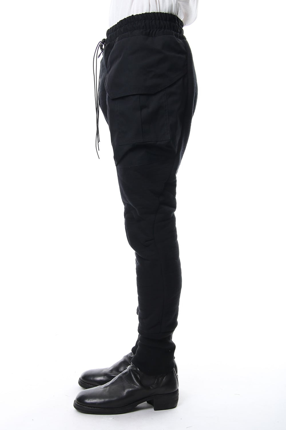 Heavy Pile Boa Pants Black