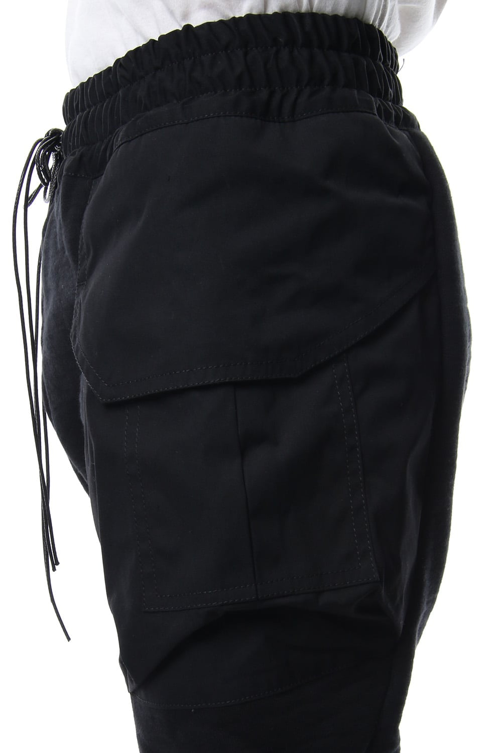 Heavy Pile Boa Pants Black