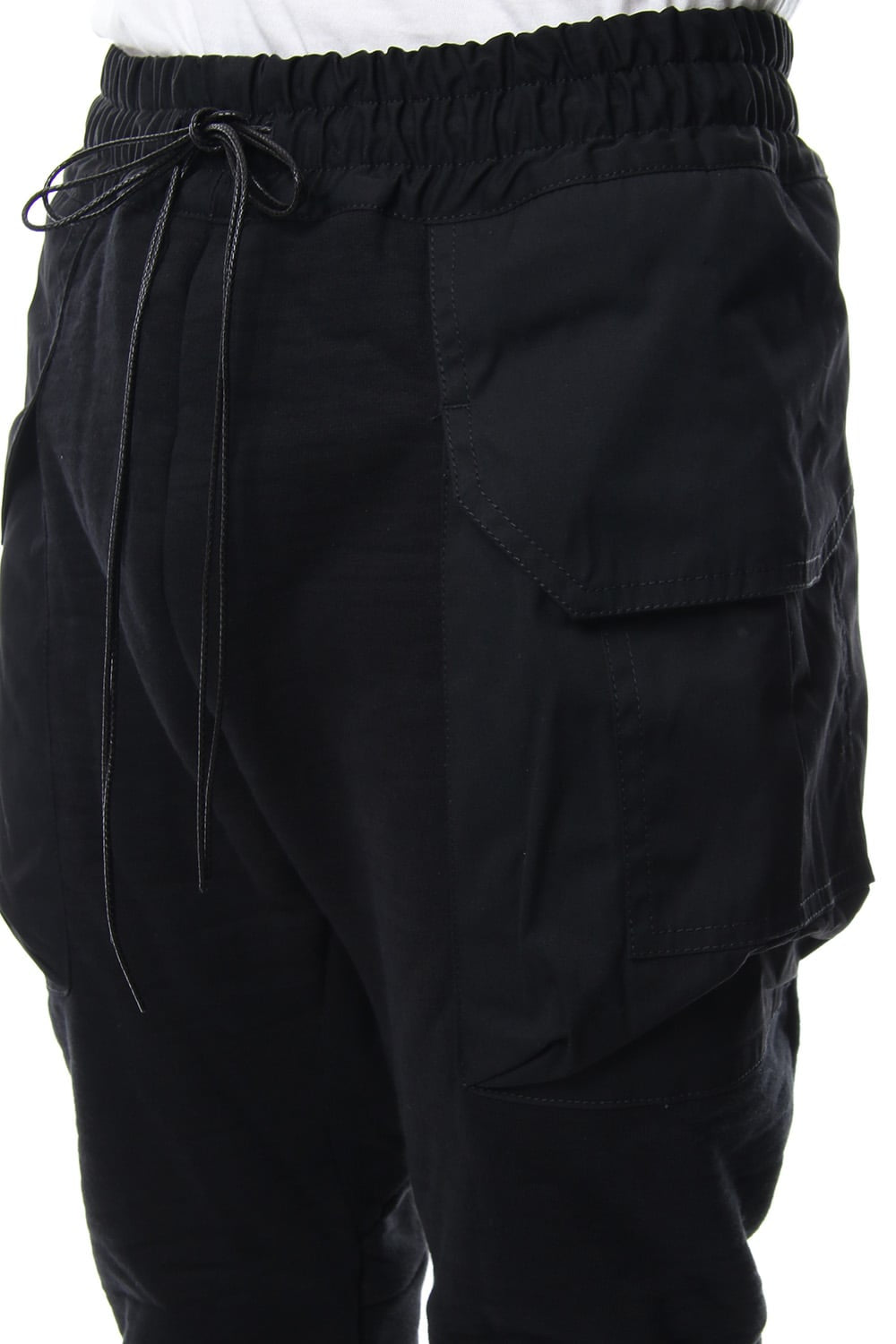 Heavy Pile Boa Pants Black