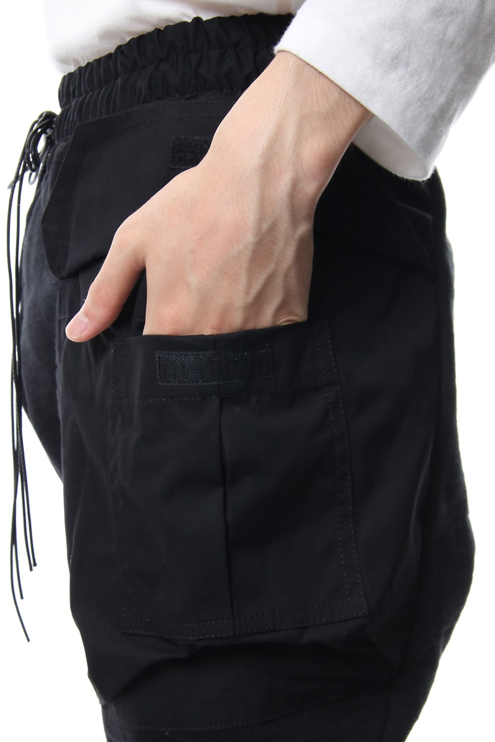 Heavy Pile Boa Pants Black