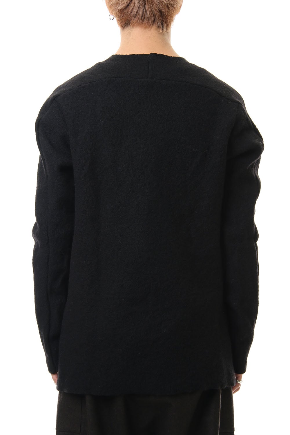 Boucle L/S Knit Black