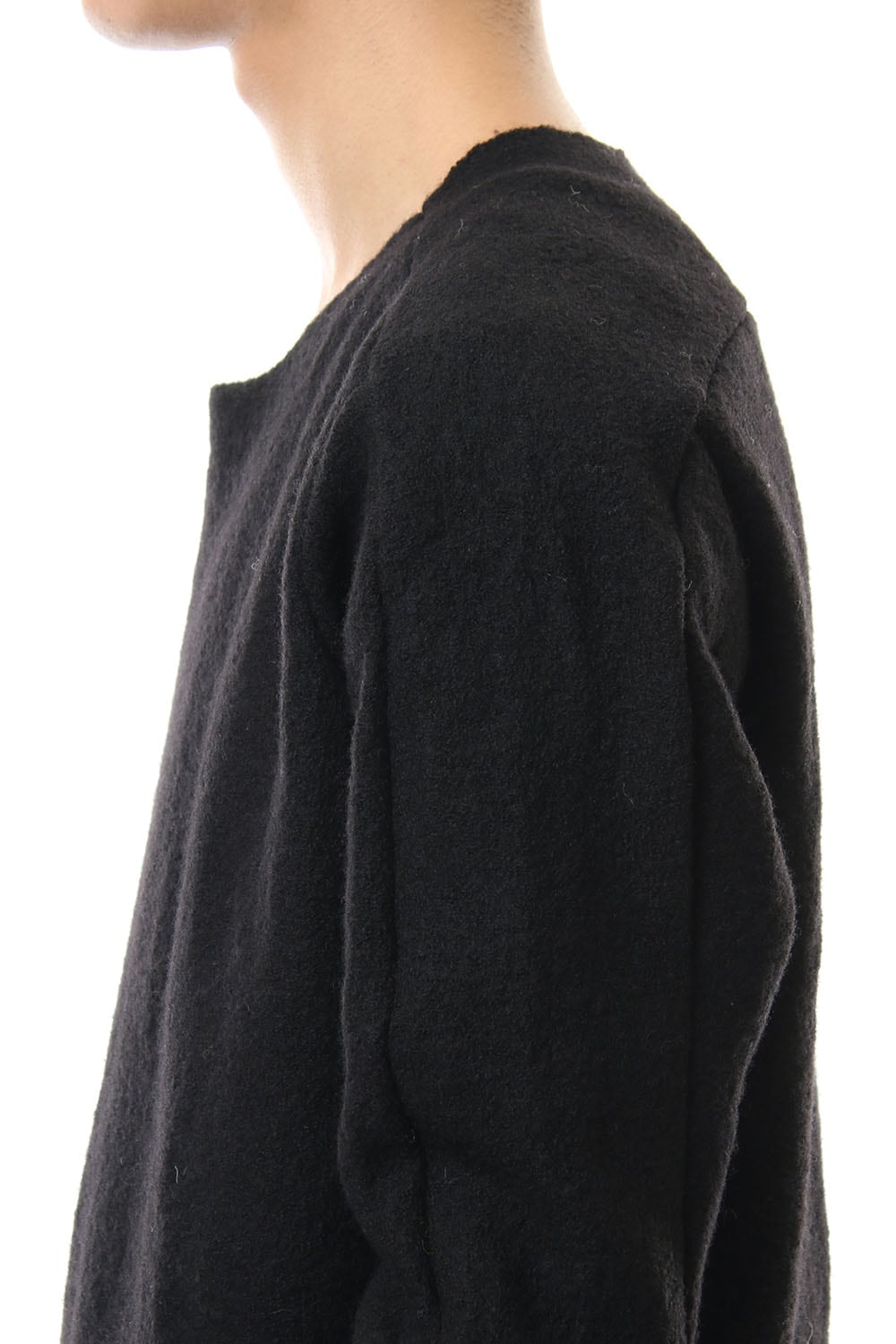 Boucle L/S Knit Black