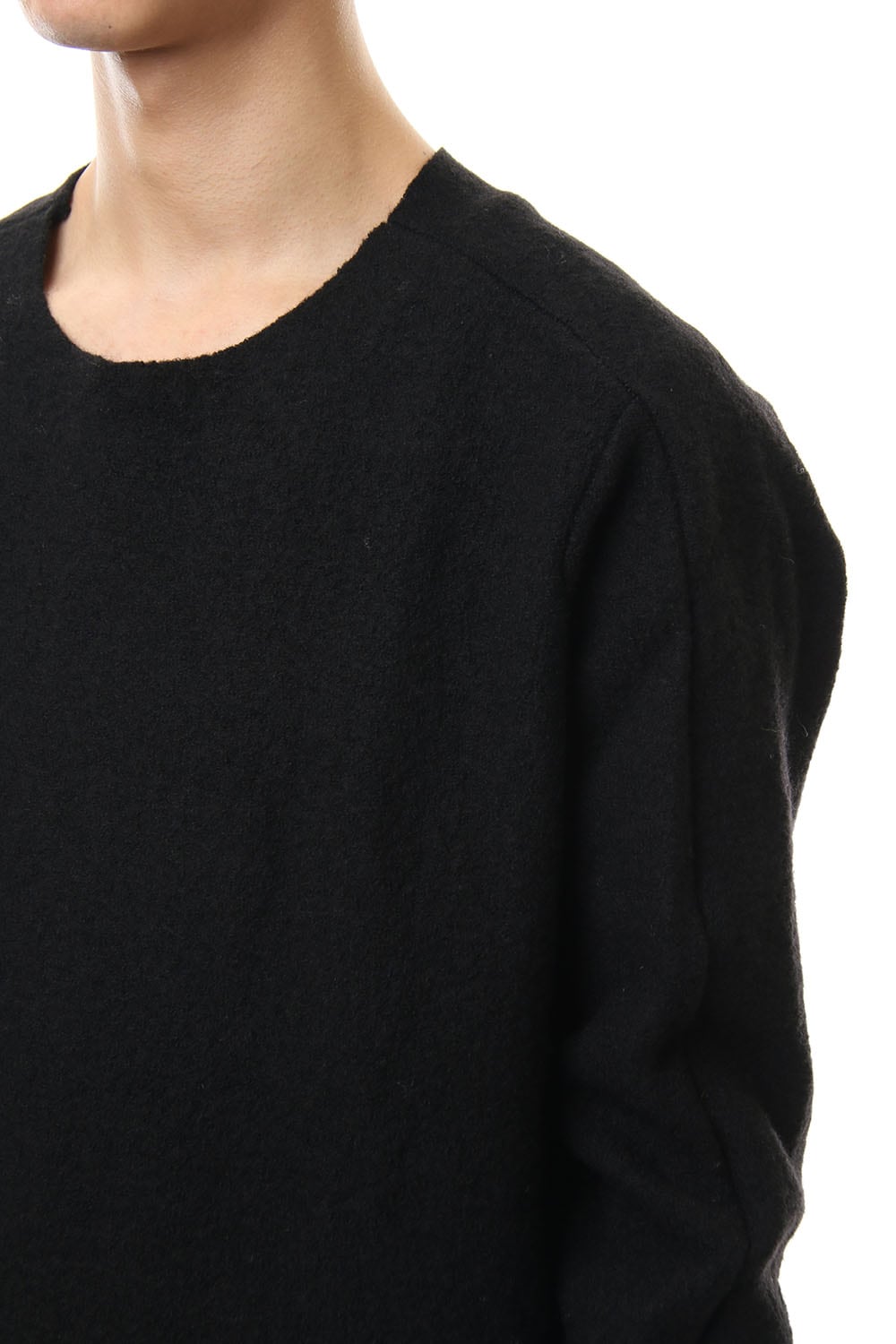 Boucle L/S Knit Black