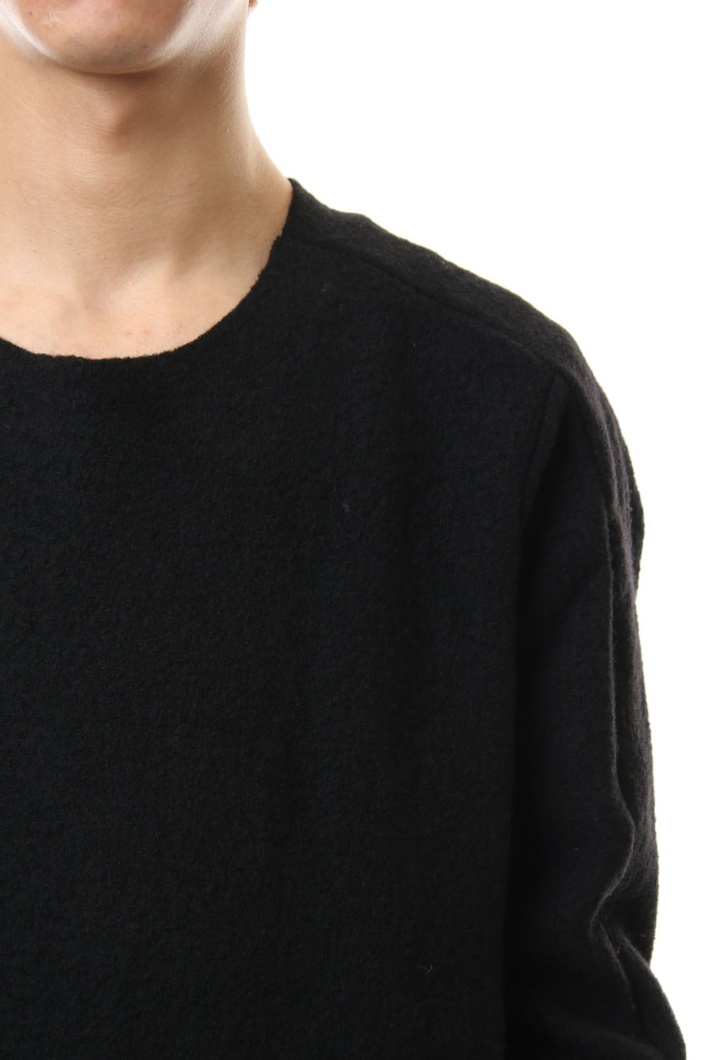 Boucle L/S Knit Black