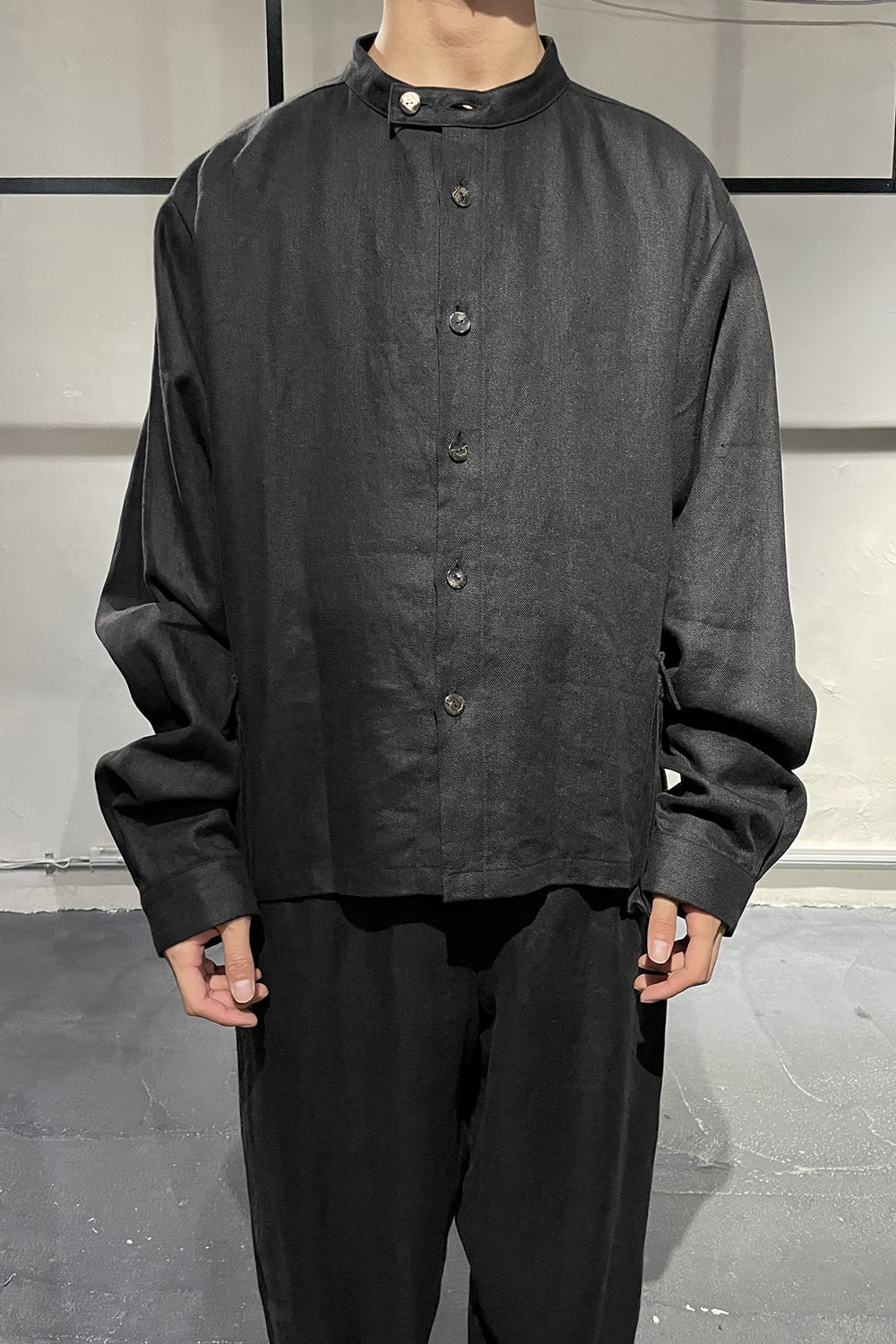 シャクヤク ジャケット ブラック