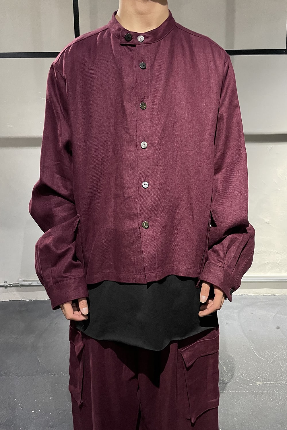 Shakuyaku Jacket Bordeaux