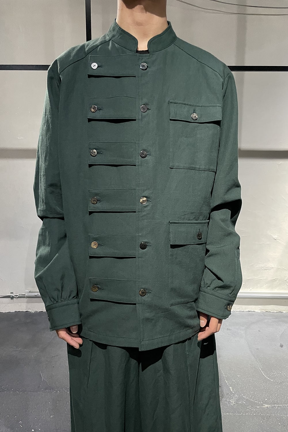 ゲッキツ ジャケット グリーン