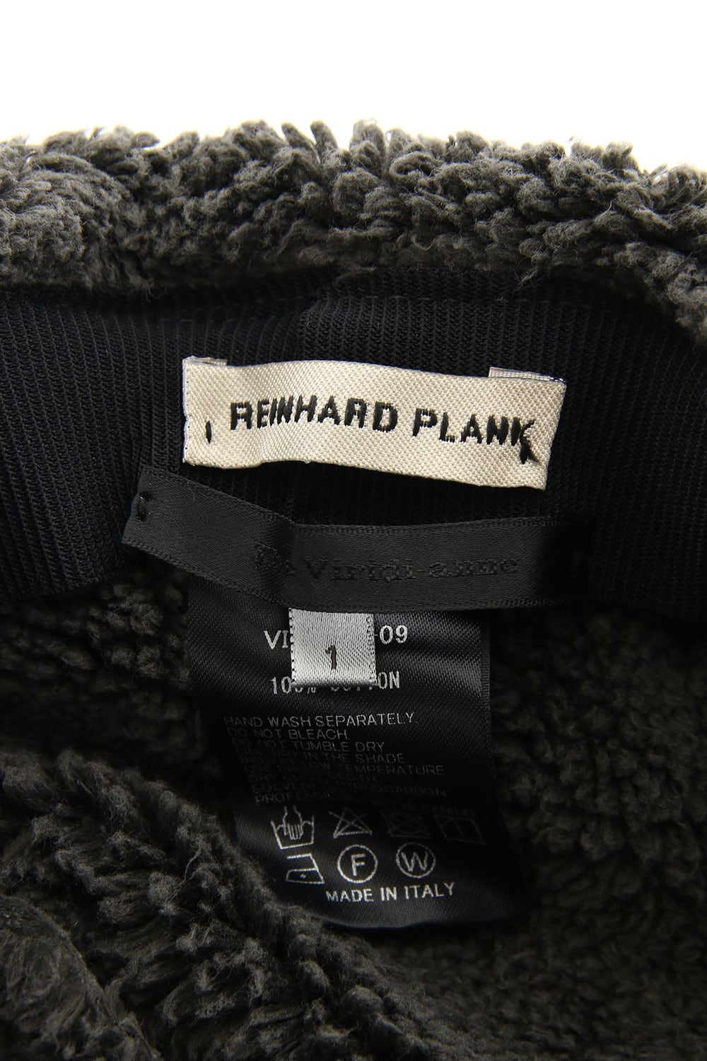 Reinhard Plank Cut Pile Bore Cap Hat ink