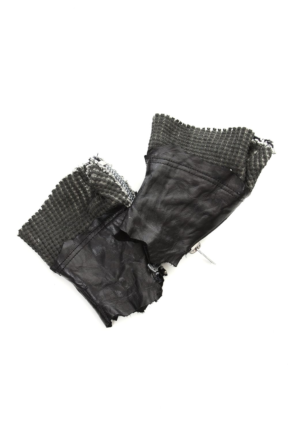 Leather × Heavy Waffle combination Backhand Grove