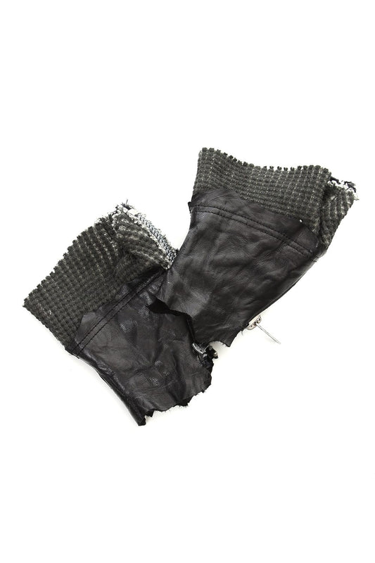 Leather × Heavy Waffle combination Backhand Grove