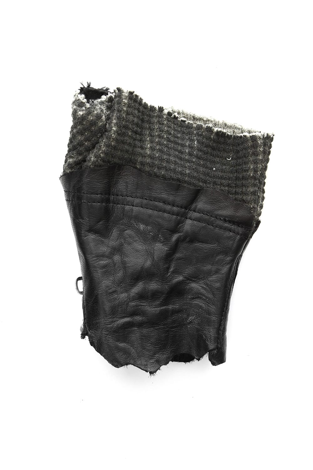 Leather × Heavy Waffle combination Backhand Grove