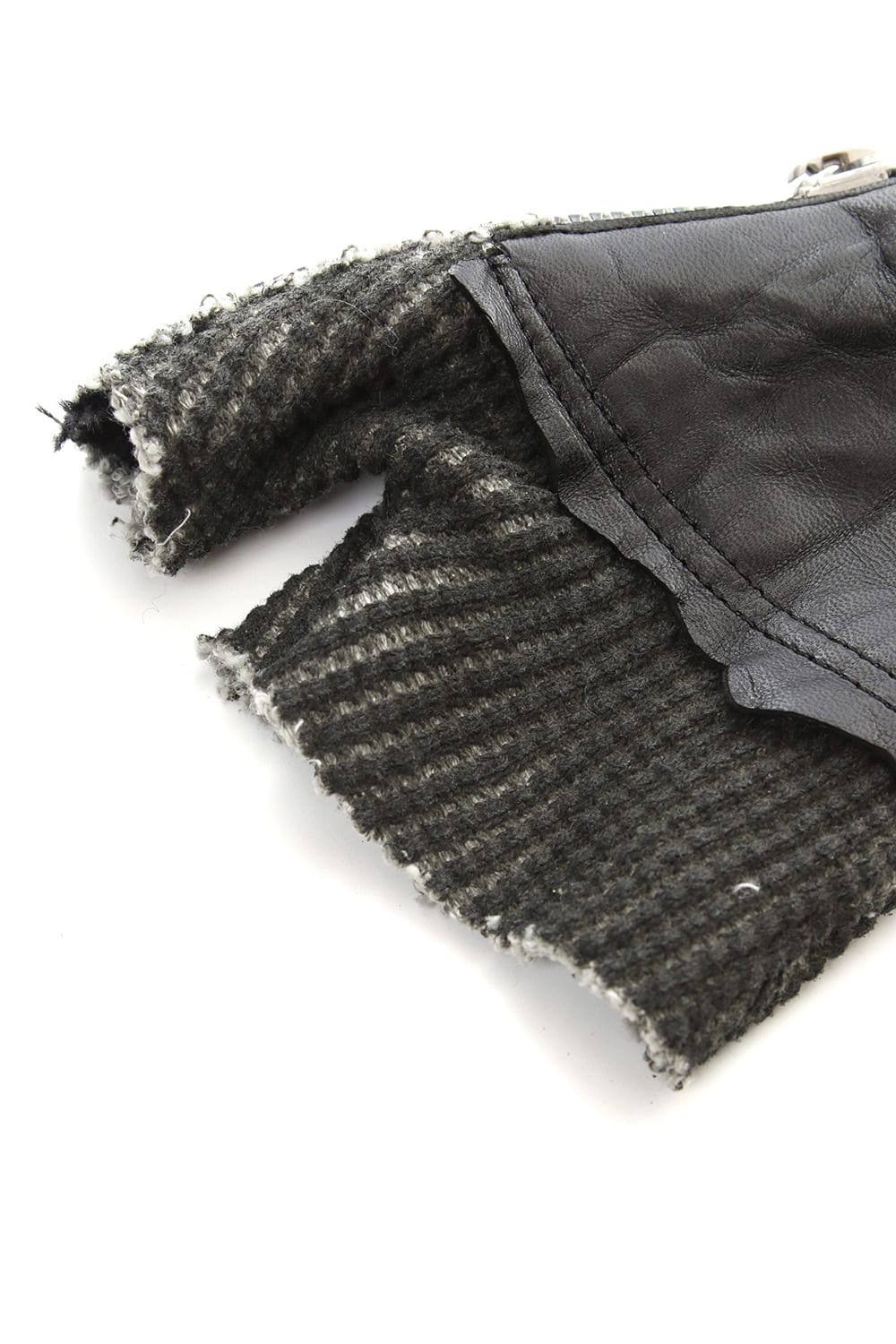 Leather × Heavy Waffle combination Backhand Grove