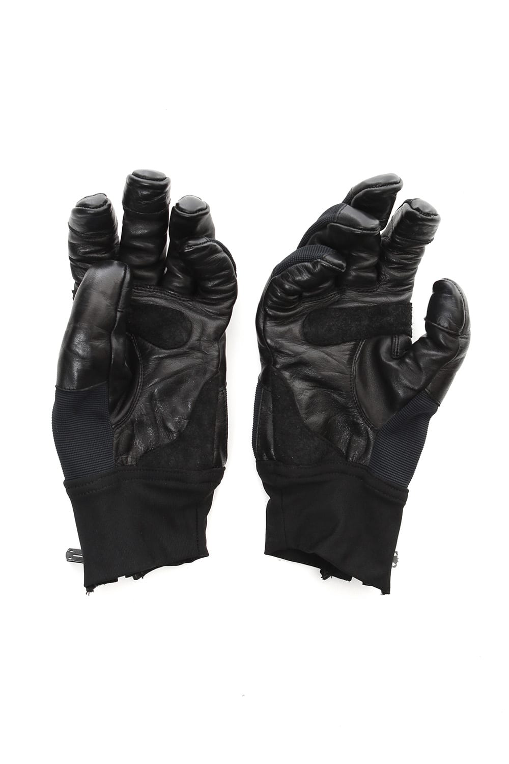 Horse Leather Zip Riding Gloves