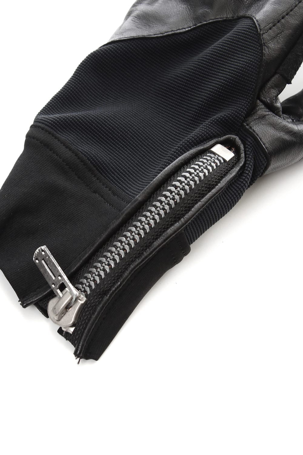 Horse Leather Zip Riding Gloves