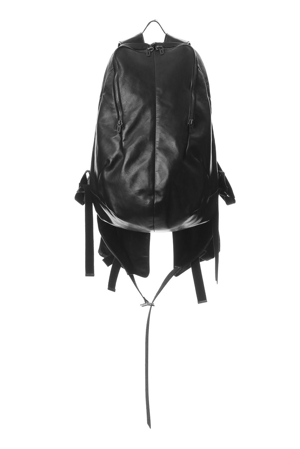 Horse Leather Vest Attached Back Pack