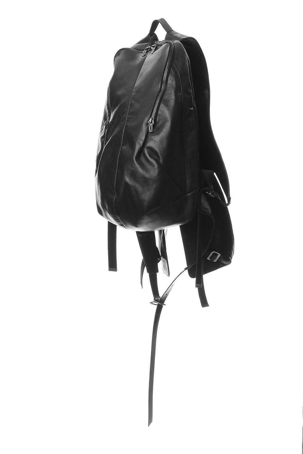 Horse Leather Vest Attached Back Pack