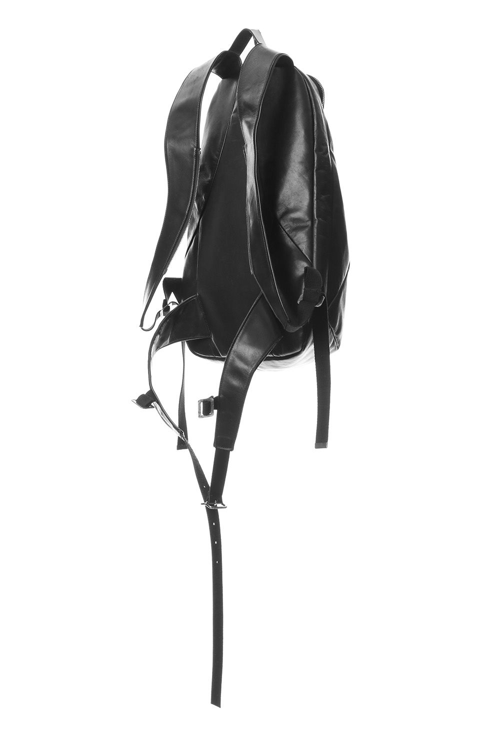 Horse Leather Vest Attached Back Pack