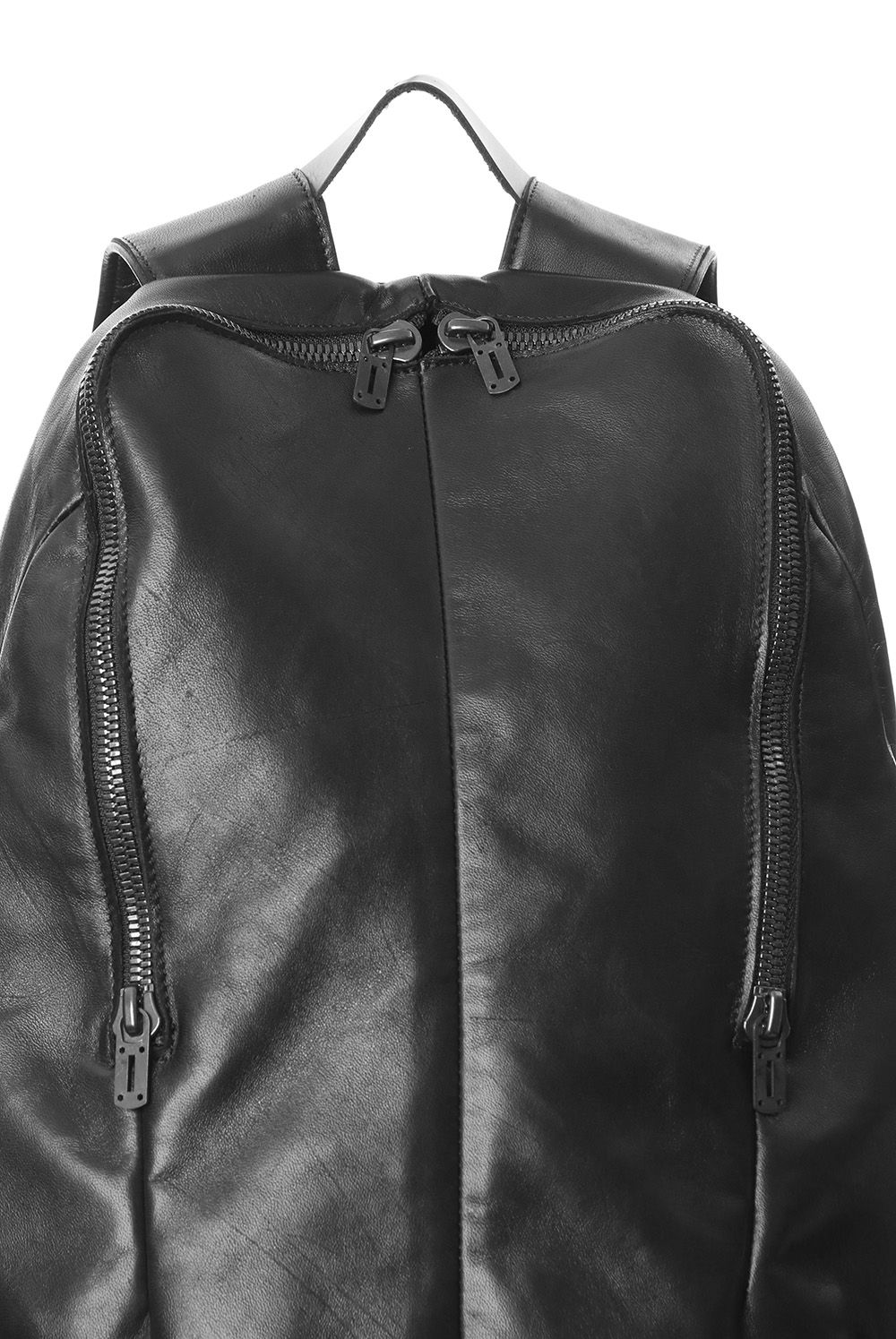 Horse Leather Vest Attached Back Pack