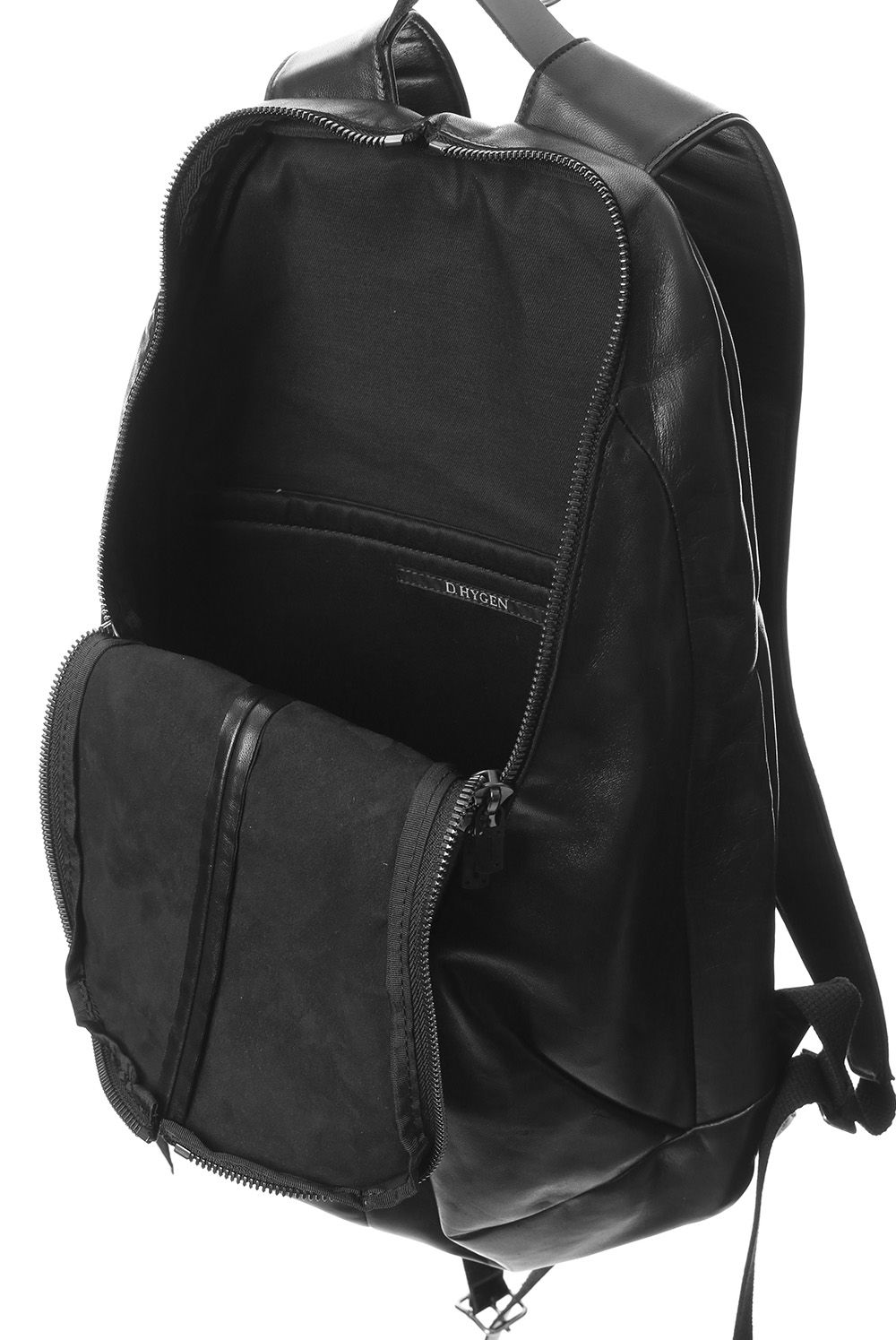 Horse Leather Vest Attached Back Pack