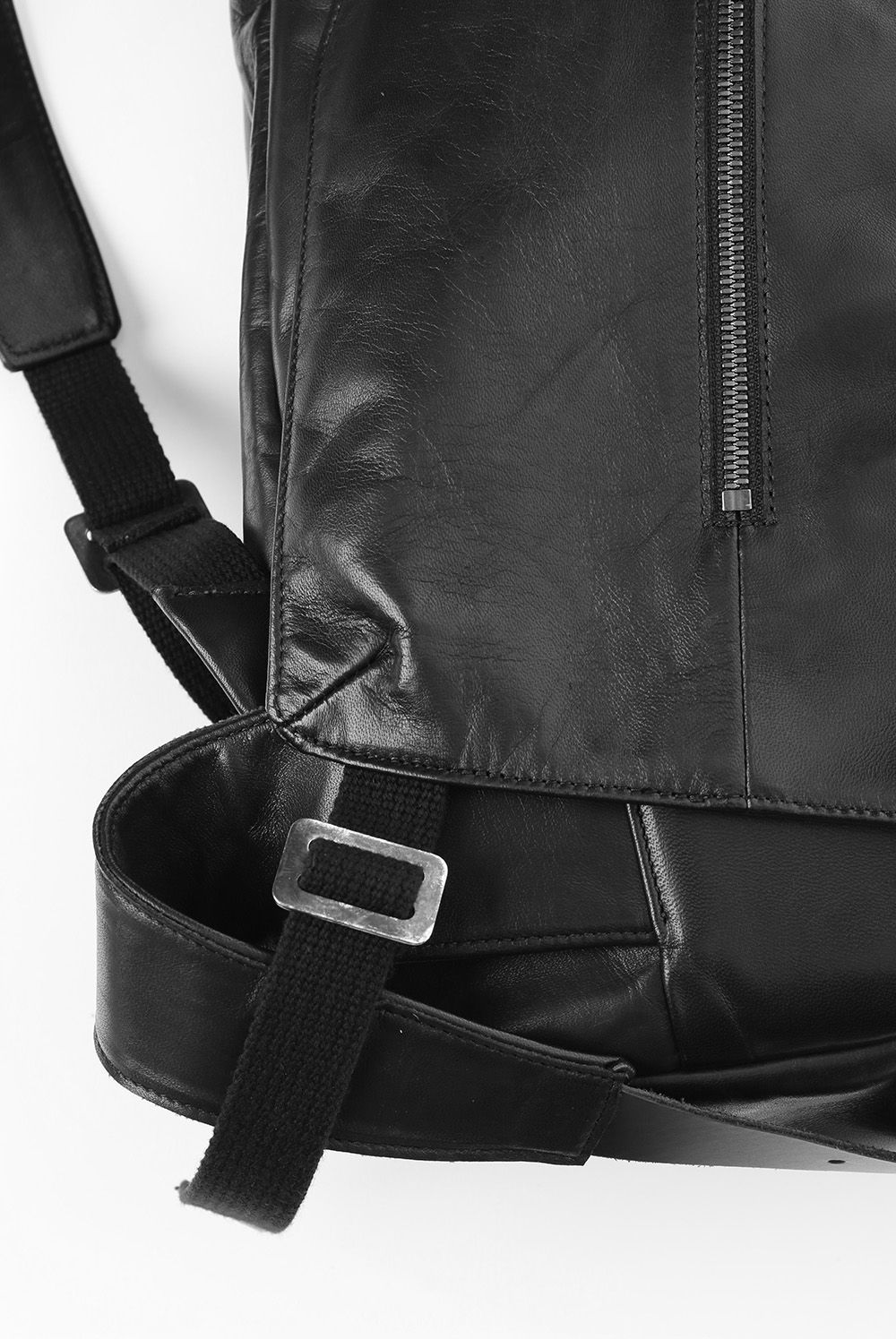 Horse Leather Vest Attached Back Pack