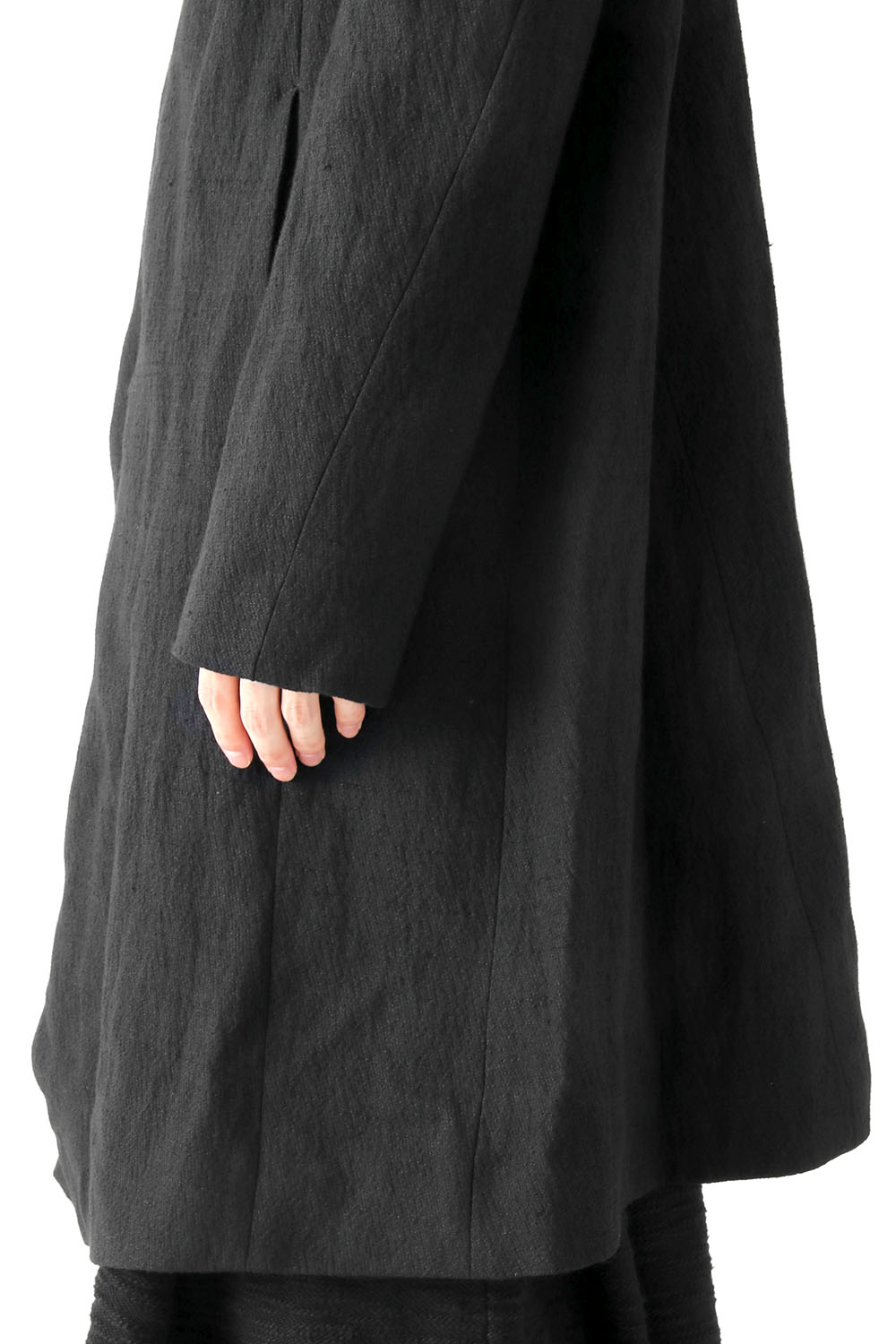 SEAMED EDGE COAT