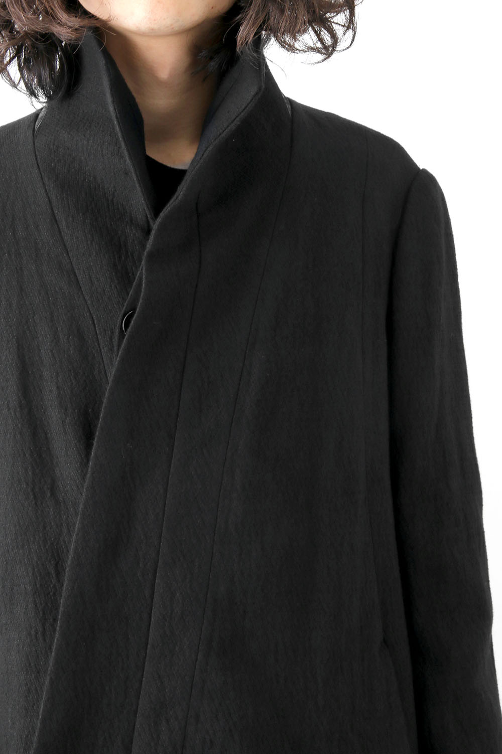 SEAMED EDGE COAT