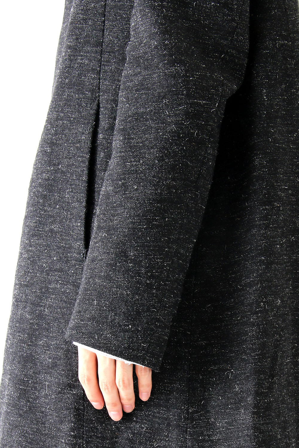 SEAMED EDGE COAT