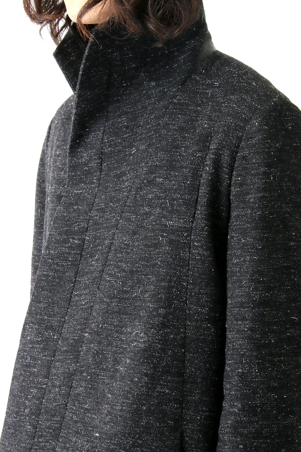 SEAMED EDGE COAT