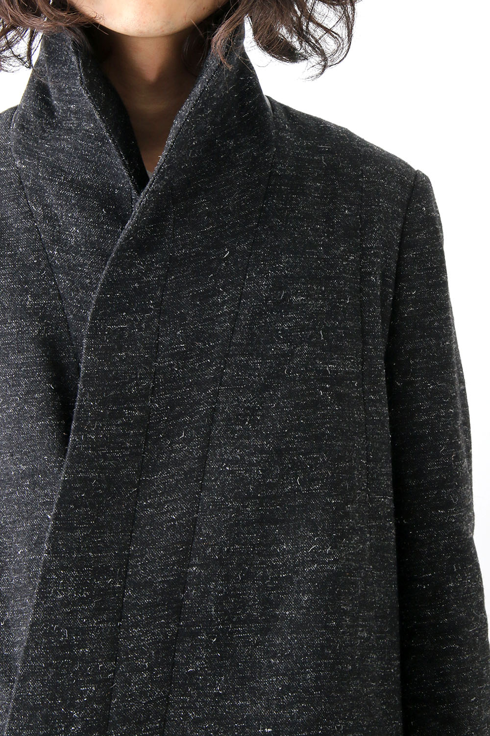 SEAMED EDGE COAT
