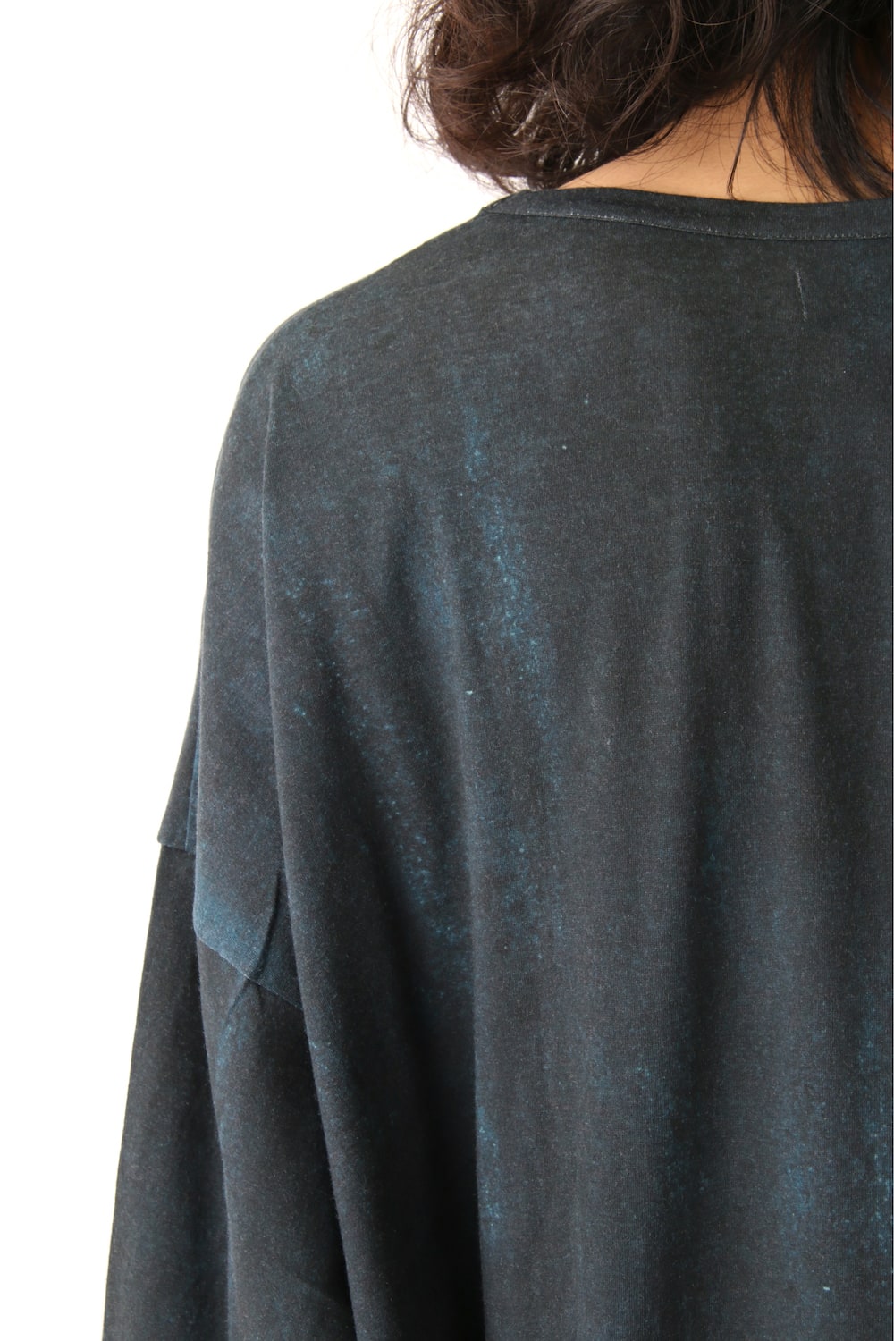 Print Oversized Round Neck Long Sleeve (Kagero)