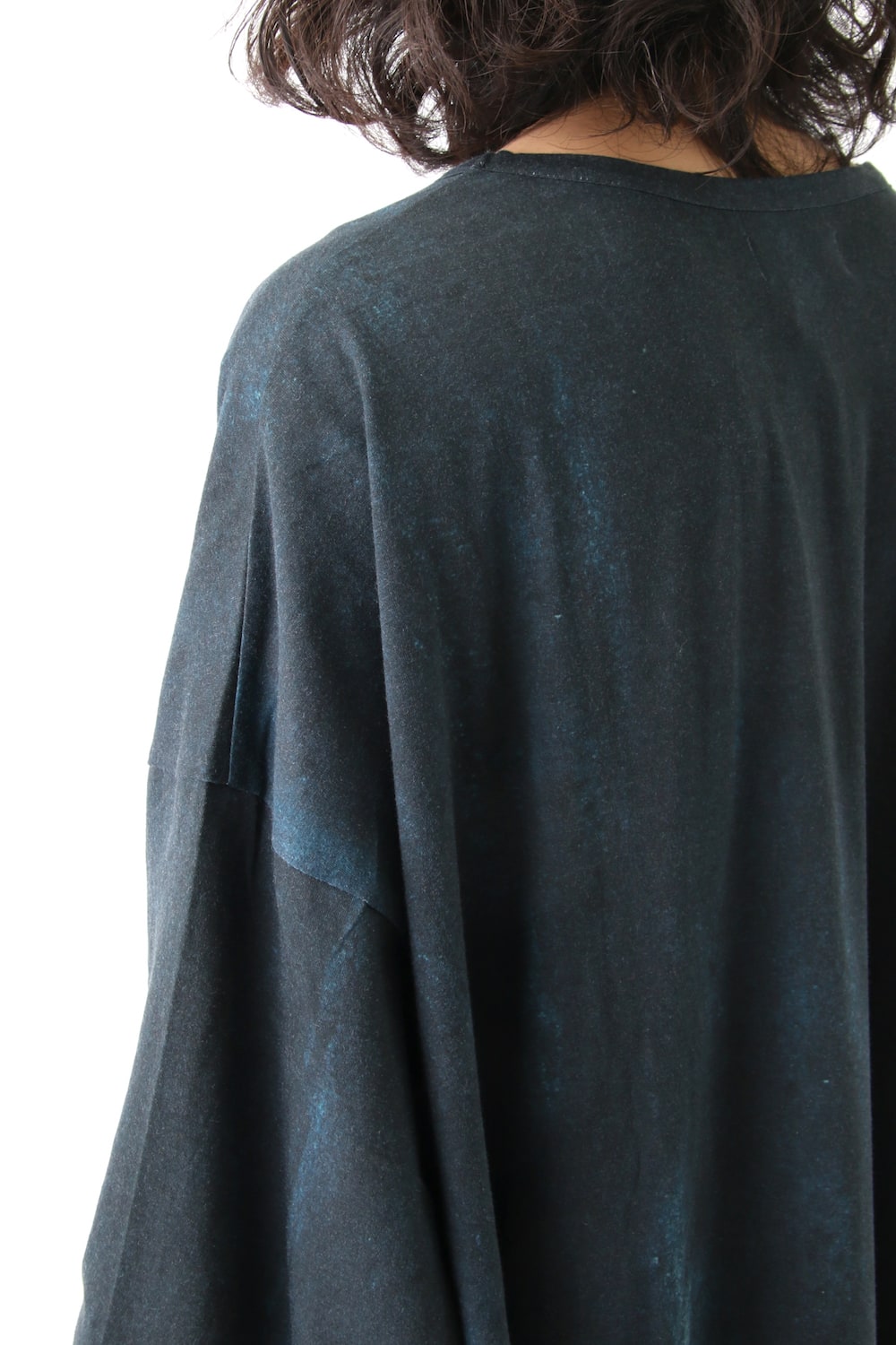 Print Oversized Round Neck Long Sleeve (Kagero)